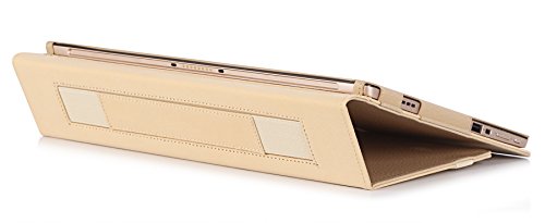 Lenovo Miix 700 Tablet Case, iBetter Lenovo Miix 700 Case- High Quality Leather Protective Slim-Book Stand Cover Case-for Lenovo Miix 700 12 inch Tablet, Gold Lenovo Miix 700 Tablet Case, iBetter Lenovo Miix 700 Case- High Quality Leather Protective Slim-Book Stand Cover Case-for Lenovo Miix 700 12 inch Tablet, Gold