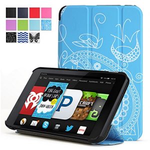 Fire HD 6 Case - Poetic Amazon Fire HD 6 Case [SLIMLINE Series] - Slim Graphic Folio Case for Amazon Kindle Fire HD 6 (2014) Paisley (3-Year Manufacturer Warranty from Poetic)