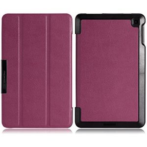 Fire HD 6 Case - MoKo Ultra Slim Lightweight Smart-shell Stand Cover for Amazon Kindle Fire HD 6 Inch 2014 Tablet, PURPLE