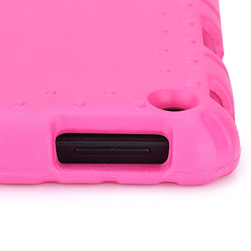 Fire HD 6 Case - MoKo Kids Shock Proof Convertible Handle Light Weight Super Protective Stand Cover for Amazon Kindle Fire HD 6 Inch 2014 Tablet, Magenta Fire HD 6 Case - MoKo Kids Shock Proof Convertible Handle Light Weight Super Protective Stand Cover for Amazon Kindle Fire HD 6 Inch 2014 Tablet, Magenta
