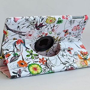inShang iPad Air iPad 5 Case Cover Stand, Novelty Flower Pattern with Automatic Wake / Sleep, 360 degree rotating Case