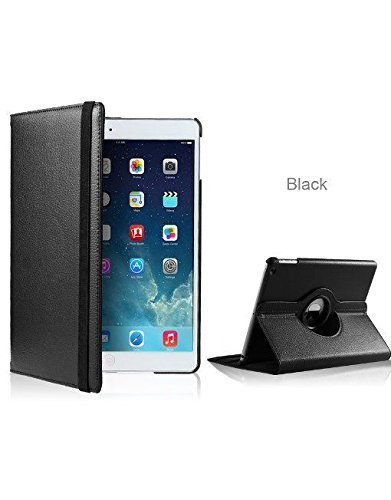 DN-Technology Apple iPad Air 360 Degree Rotating Black Smart Premium Leather Flip Wallet Stand Case Cover DN-Technology Apple iPad Air 360 Degree Rotating Black Smart Premium Leather Flip Wallet Stand Case Cover