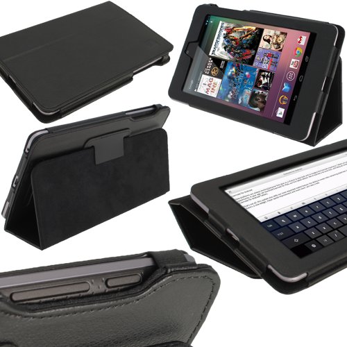 iGadgitz Black 'Ergo-Portfolio' PU Leather Case Cover for Google Nexus 7 2012 1st Generation Android 4.1 Tablet 8GB 16GB. With Sleep Wake Function (NOT suitable for the 2nd Generation August 2013) iGadgitz Black 'Ergo-Portfolio' PU Leather Case Cover for Google Nexus 7 2012 1st Generation Android 4.1 Tablet 8GB 16GB. With Sleep Wake Function (NOT suitable for the 2nd Generation August 2013)