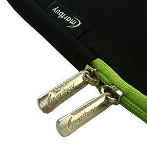 Emartbuy® Black / Green Water Resistant Neoprene Soft Zip Case Cover Sleeve With Green Interior & Zip Suitable for Lenovo IdeaPad Miix 700 12 Inch Convertible Notebook ( 11.6 - 12.5 Inch Tablet Chromebook Laptop ) Emartbuy® Black / Green Water Resistant Neoprene Soft Zip Case Cover Sleeve With Green Interior & Zip Suitable for Lenovo IdeaPad Miix 700 12 Inch Convertible Notebook ( 11.6 - 12.5 Inch Tablet Chromebook Laptop )