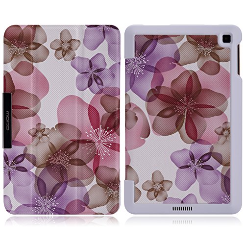 Fire HD 6 Case - MoKo Ultra Slim Lightweight Smart-shell Stand Cover for Amazon Kindle Fire HD 6 Inch 2014 Tablet, Floral PURPLE Fire HD 6 Case - MoKo Ultra Slim Lightweight Smart-shell Stand Cover for Amazon Kindle Fire HD 6 Inch 2014 Tablet, Floral PURPLE