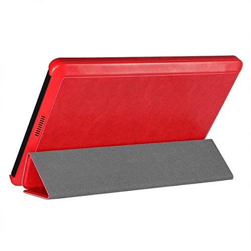 Swees New Amazon Kindle Fire HD 6 Tablet (2014 Oct Release) SmartShell Case Cover Ultra Slim Lightweight with Auto Sleep / Wake Feature (will only fit Amazon Kindle Fire HD 6-inch Tablet 2014 Release) - Red Swees New Amazon Kindle Fire HD 6 Tablet (2014 Oct Release) SmartShell Case Cover Ultra Slim Lightweight with Auto Sleep / Wake Feature (will only fit Amazon Kindle Fire HD 6-inch Tablet 2014 Release) - Red