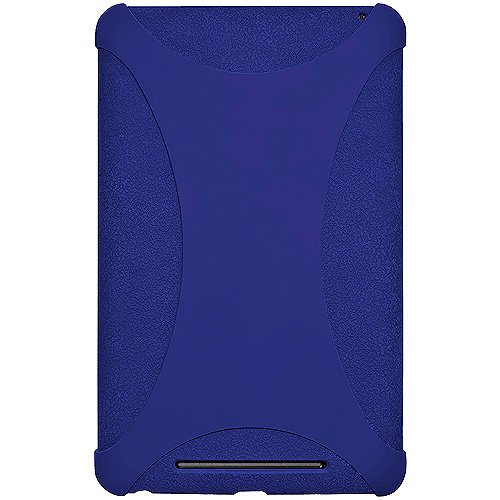 Amzer Silicone Skin Jelly Case Cover for Asus/Google Nexus 7 Tablet - Blue Amzer Silicone Skin Jelly Case Cover for Asus/Google Nexus 7 Tablet - Blue
