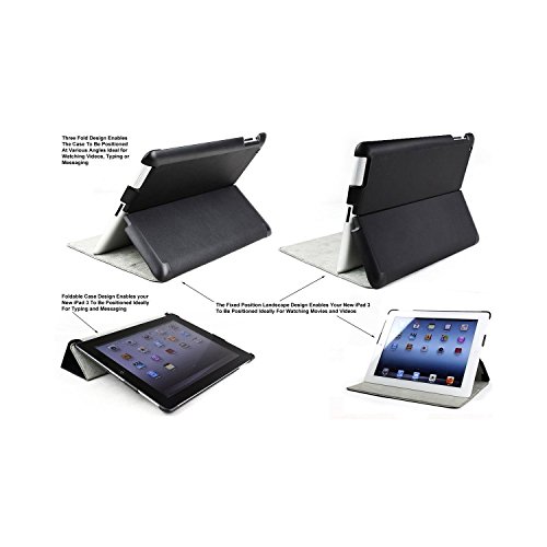 ForeFront Cases® New iPad 2 / iPad 3 & iPad 4 Luxury Leather Case / Cover Stand - Apple iPad 2 , iPad 3 & iPad 4 / 2nd , 3rd & 4th Gen - Magnetic Auto Sleep Wake Function + STYLUS & SCREEN PROTECTOR WORTH £9.95 - PURPLE ForeFront Cases® New iPad 2 / iPad 3 & iPad 4 Luxury Leather Case / Cover Stand - Apple iPad 2 , iPad 3 & iPad 4 / 2nd , 3rd & 4th Gen - Magnetic Auto Sleep Wake Function + STYLUS & SCREEN PROTECTOR WORTH £9.95 - PURPLE