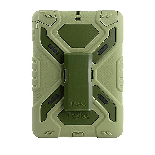 Multi Function Silicone Waterproof Shockproof Dustproof Rugged Apple iPad Air Case Cover with adjustable stand (New 2nd Gen Model) for Apple iPad Air/iPad 5 Color Army Green Multi Function Silicone Waterproof Shockproof Dustproof Rugged Apple iPad Air Case Cover with adjustable stand (New 2nd Gen Model) for Apple iPad Air/iPad 5 Color Army Green