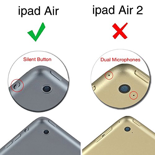 Fintie iPad Air Case - Slim Fit Premium Vegan Leather Folio Case with Smart Cover Auto Sleep / Wake Feature for Apple iPad Air (iPad 5th Generation) 2013 Model, Purple Fintie iPad Air Case - Slim Fit Premium Vegan Leather Folio Case with Smart Cover Auto Sleep / Wake Feature for Apple iPad Air (iPad 5th Generation) 2013 Model, Purple