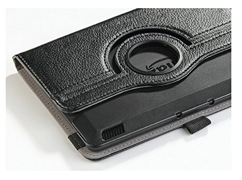 Kindle Fire HDX 7 Case, Revesun(TM) 360 Rotating PU Leather Case Cover for Amazon Kindle Fire HDX 7.0 Inch 2013 Gen with Smart Cover Auto Wake/Sleep Feature and Stylus (Black) Kindle Fire HDX 7 Case, Revesun(TM) 360 Rotating PU Leather Case Cover for Amazon Kindle Fire HDX 7.0 Inch 2013 Gen with Smart Cover Auto Wake/Sleep Feature and Stylus (Black)