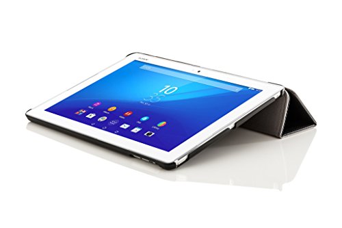 Forefront Cases® New Leather Folding Case Cover for Sony Xperia Z4 Tablet 10.1 SGP771 (Released June 2015) - Full device protection and Smart Auto Sleep Wake function with 3 YEAR FOREFRONT CASES WARRANTY + STYLUS & SCREEN PROTECTOR Forefront Cases® New Leather Folding Case Cover for Sony Xperia Z4 Tablet 10.1 SGP771 (Released June 2015) - Full device protection and Smart Auto Sleep Wake function with 3 YEAR FOREFRONT CASES WARRANTY + STYLUS & SCREEN PROTECTOR
