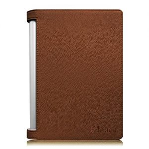 Fintie Lenovo Yoga Tablet 2 10.1 Folio Case Cover with Auto Sleep / Wake Feature (Fit Lenovo Yoga Tablet 2 10.1-Inch Android and Windows Version), Brown