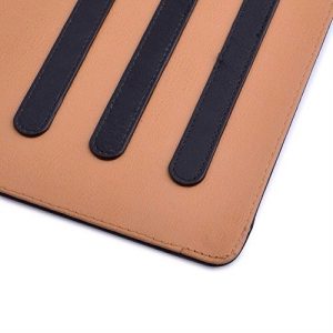 MOFRED® Black & Tan Apple iPad Air (Launched November 2013) Leather Case-MOFRED®- Executive Multi Function Leather Standby Case for Apple New iPad Air with Built-in magnet for Sleep & Awake Feature -- Independently Voted by "The Daily Telegraph" as #1 iPad Air Case!