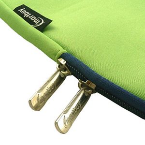 Emartbuy® Green / Blue Water Resistant Neoprene Soft Zip Case Cover Sleeve With Blue Interior & Zip Suitable for Lenovo IdeaPad Miix 700 12 Inch Convertible Notebook ( 11.6 - 12.5 Inch Tablet Chromebook Laptop ) Emartbuy® Green / Blue Water Resistant Neoprene Soft Zip Case Cover Sleeve With Blue Interior & Zip Suitable for Lenovo IdeaPad Miix 700 12 Inch Convertible Notebook ( 11.6 - 12.5 Inch Tablet Chromebook Laptop )