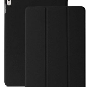 iPad PRO Case 9.7 - KHOMO® Dual Black Case for iPad Pro 9.7" - Ultra Slim Lightweight with Stand and Magnetic Smart Cover Auto Wake Sleep On / Off Function Full Body Protection for new Apple iPad PRO 9.7 - Black