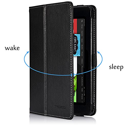 Fire HD 6 Case - MoKo Slim Folding Cover for Amazon Kindle Fire HD 6 Inch 2014 Tablet, Black (with Smart Cover Auto Wake/Sleep) Fire HD 6 Case - MoKo Slim Folding Cover for Amazon Kindle Fire HD 6 Inch 2014 Tablet, Black (with Smart Cover Auto Wake/Sleep)