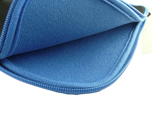 Emartbuy Water Resistant Neoprene Soft Zip Case Cover Sleeve for 10.1-Inch Lenovo Ideapad Miix 300 Tablet - Black/Blue Emartbuy Water Resistant Neoprene Soft Zip Case Cover Sleeve for 10.1-Inch Lenovo Ideapad Miix 300 Tablet - Black/Blue