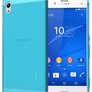 TUDIA Ultra Slim LITE TPU Bumper Protective Case for Sony Xperia Z4 Smartphone (Not Compatible with Sony Xperia Z4 Tablet) (Teal)