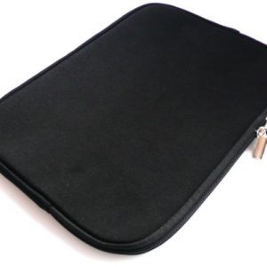 Emartbuy Linx 1010 10.1 Inch Windows Tablet Black Water Resistant Neoprene Soft Zip Case Cover Sleeve  ( 10-11 Inch eReader / Tablet / Netbook )