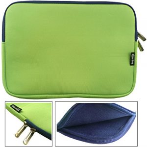 Emartbuy® Green / Blue Water Resistant Neoprene Soft Zip Case Cover Sleeve With Blue Interior & Zip Suitable for Lenovo IdeaPad Miix 700 12 Inch Convertible Notebook ( 11.6 - 12.5 Inch Tablet Chromebook Laptop ) Emartbuy® Green / Blue Water Resistant Neoprene Soft Zip Case Cover Sleeve With Blue Interior & Zip Suitable for Lenovo IdeaPad Miix 700 12 Inch Convertible Notebook ( 11.6 - 12.5 Inch Tablet Chromebook Laptop )