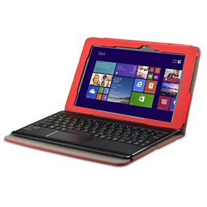 Lenovo Miix 310 10.1 inches Case, iBetter High Quality Leather Keyboard Portfolio Stand Cover Case for Lenovo Miix 310 ,Red Lenovo Miix 310 10.1 inches Case, iBetter High Quality Leather Keyboard Portfolio Stand Cover Case for Lenovo Miix 310 ,Red