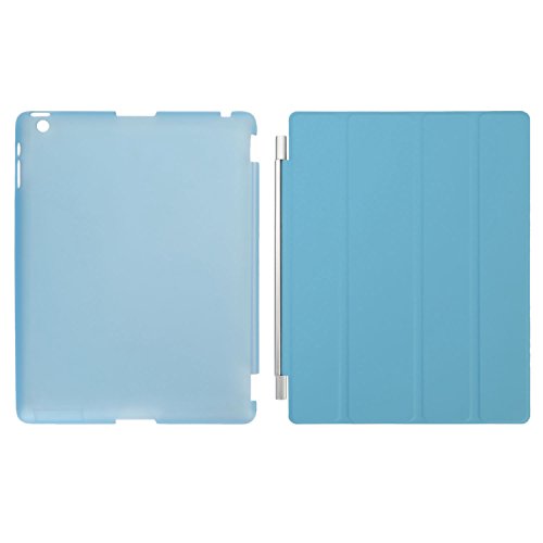 Besdata Ultra Thin Magnetic Smart Cover + Back Case For Apple iPad 2 iPad 3 ipad 4, 2nd, 3rd & 4th Generation - Supreme Quality - Protects the Device - UK Stock - Blue - PT2602 Besdata Ultra Thin Magnetic Smart Cover + Back Case For Apple iPad 2 iPad 3 ipad 4, 2nd, 3rd & 4th Generation - Supreme Quality - Protects the Device - UK Stock - Blue - PT2602