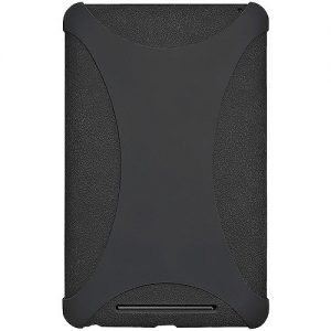 Amzer Silicone Skin Jelly Case Cover for Asus/Google Nexus 7 Tablet - Black