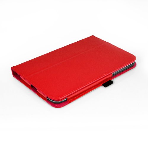 MOFRED® Red New Google Nexus 7 2 II Tablet (Launched July 2013) Case-(Second Updated Version of Case)-MOFRED® Executive Multi Function Case with Built-in Magnet for Sleep / Wake feature for the Google Nexus 7 II-2nd Generation Tablet 16GB or 32GB eMMC ,Qualcomm Snapdragon S4 1.5GHz Processor, Screen Protector + Stylus Pen (Available in Mutiple Colors) (Red) MOFRED® Red New Google Nexus 7 2 II Tablet (Launched July 2013) Case-(Second Updated Version of Case)-MOFRED® Executive Multi Function Case with Built-in Magnet for Sleep / Wake feature for the Google Nexus 7 II-2nd Generation Tablet 16GB or 32GB eMMC ,Qualcomm Snapdragon S4 1.5GHz Processor, Screen Protector + Stylus Pen (Available in Mutiple Colors) (Red)