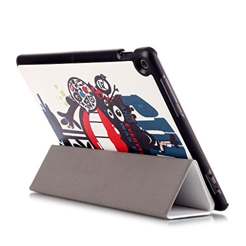 Cuitan Flip Case PU leather Case Cover for ASUS Zenpad 10 Z300C 10.1 Inch, Stand Cover Case Shell with Auto Wake / Sleep Function, Protective Cover & Stylus for ASUS Zenpad 10 Z300C - Monster Cuitan Flip Case PU leather Case Cover for ASUS Zenpad 10 Z300C 10.1 Inch, Stand Cover Case Shell with Auto Wake / Sleep Function, Protective Cover & Stylus for ASUS Zenpad 10 Z300C - Monster