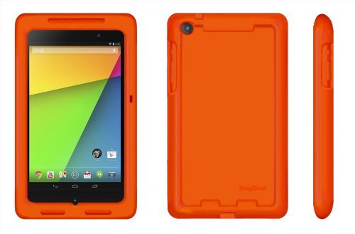 Bobj Rugged Case for Nexus 7 FHD 2013 Model Tablet - BobjGear Protective Cover (Not for 1st Generation 2012 Nexus 7) (Outrageous Orange) Bobj Rugged Case for Nexus 7 FHD 2013 Model Tablet - BobjGear Protective Cover (Not for 1st Generation 2012 Nexus 7) (Outrageous Orange)