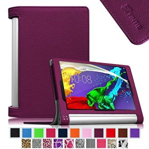 Fintie Lenovo YOGA 2 8 inch Tablet Folio Case Cover with Auto Sleep / Wake Feature (Only Fit Lenovo YOGA 2 8 inch Tablet), Purple