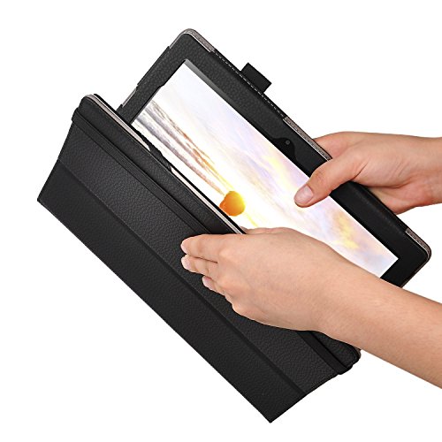 Lenovo Miix 310 10.1 inches Case, iBetter High Quality Leather Keyboard Portfolio Stand Cover Case for Lenovo Miix 310 ,Black Lenovo Miix 310 10.1 inches Case, iBetter High Quality Leather Keyboard Portfolio Stand Cover Case for Lenovo Miix 310 ,Black