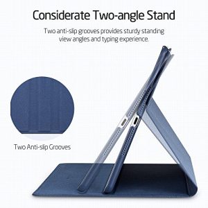 iPad Air 2 Case, ESR iPad Air 2 Smart Case Cover Oxford Cloth Case Knitted Textile Ultra Slim Auto Wake & Sleep Function Blue for for iPad Air 2 / iPad 6 (De Nimes) iPad Air 2 Case, ESR iPad Air 2 Smart Case Cover Oxford Cloth Case Knitted Textile Ultra Slim Auto Wake & Sleep Function Blue for for iPad Air 2 / iPad 6 (De Nimes)