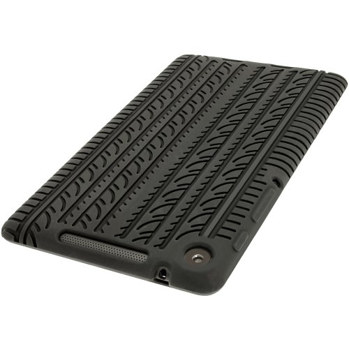iGadgitz Black Silicone Skin Case Cover with Tyre Tread Design for Asus Google Nexus 7 FHD Android Tablet 16GB 32GB 2nd Generation 2013 + Screen Protector (Not suitable for the 1st Gen July 2012) iGadgitz Black Silicone Skin Case Cover with Tyre Tread Design for Asus Google Nexus 7 FHD Android Tablet 16GB 32GB 2nd Generation 2013 + Screen Protector (Not suitable for the 1st Gen July 2012)