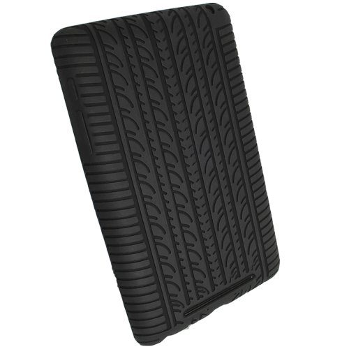 iGadgitz Black Silicone Skin Case Cover with Tyre Tread Design for Google Nexus 7 2012 1st Generation Android 4.1 Tablet 8GB 16GB + Screen Protector (NOT suitable for the 2nd Generation August 2013) iGadgitz Black Silicone Skin Case Cover with Tyre Tread Design for Google Nexus 7 2012 1st Generation Android 4.1 Tablet 8GB 16GB + Screen Protector (NOT suitable for the 2nd Generation August 2013)