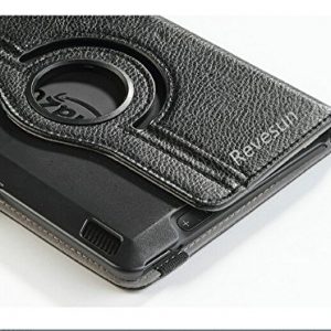 Kindle Fire HDX 7 Case, Revesun(TM) 360 Rotating PU Leather Case Cover for Amazon Kindle Fire HDX 7.0 Inch 2013 Gen with Smart Cover Auto Wake/Sleep Feature and Stylus (Black) Kindle Fire HDX 7 Case, Revesun(TM) 360 Rotating PU Leather Case Cover for Amazon Kindle Fire HDX 7.0 Inch 2013 Gen with Smart Cover Auto Wake/Sleep Feature and Stylus (Black)