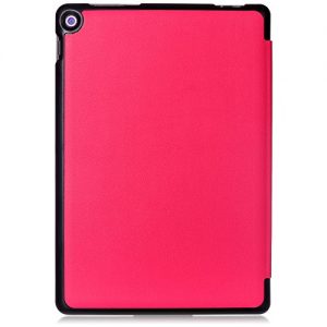 Asus Zenpad 10.0 Case , SHANGRUN Slim Lightweight Leather Folio Magnetic Smart Case Cover [Kickstand] Flip Auto Sleep / Wake Feature for Asus Zenpad 10.0 (Z300C/Z300CG/Z300CL) Hotpink