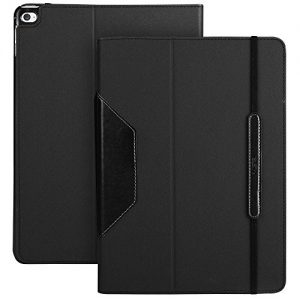 iPad Air 2 Case, ESR® PU Leather Tablet Case Folio Case Stand Case with Auto Wake Up/Sleep Function and Strap for iPad Air 2 / iPad 6th Generation (Black) iPad Air 2 Case, ESR® PU Leather Tablet Case Folio Case Stand Case with Auto Wake Up/Sleep Function and Strap for iPad Air 2 / iPad 6th Generation (Black)