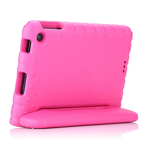 Fire HD 6 Case - MoKo Kids Shock Proof Convertible Handle Light Weight Super Protective Stand Cover for Amazon Kindle Fire HD 6 Inch 2014 Tablet, Magenta Fire HD 6 Case - MoKo Kids Shock Proof Convertible Handle Light Weight Super Protective Stand Cover for Amazon Kindle Fire HD 6 Inch 2014 Tablet, Magenta
