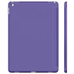 iPad Pro Case, JETech® iPad Pro Slim-Fit Smart Case Cover for Apple 12.9 Inch iPad Pro 2015 Model with Auto Sleep/Wake Function (Purple)