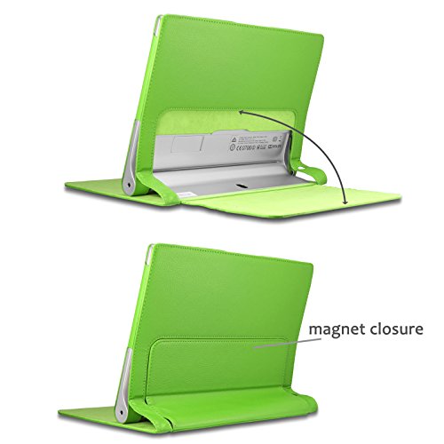 Infiland Lenovo Yoga Tablet 2 10.1 Case Cover- Folio PU Leather Slim Stand Case Cover for Lenovo Yoga Tablet 2 10.1-Inch Android and Windows Version (with Auto Sleep / Wake Feature)(Green) Infiland Lenovo Yoga Tablet 2 10.1 Case Cover- Folio PU Leather Slim Stand Case Cover for Lenovo Yoga Tablet 2 10.1-Inch Android and Windows Version (with Auto Sleep / Wake Feature)(Green)