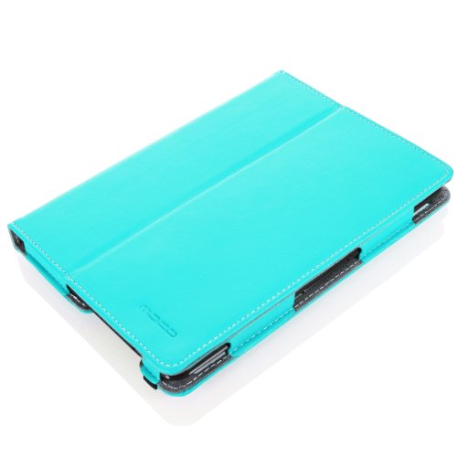 MoKo Amazon Kindle Fire HDX 7" 2013 Case - Slim Folding Case for Fire HDX 7.0 Inch 3rd Generation Tablet, Light Blue (With Smart Cover Auto Wake / Sleep Feature) MoKo Amazon Kindle Fire HDX 7" 2013 Case - Slim Folding Case for Fire HDX 7.0 Inch 3rd Generation Tablet, Light Blue (With Smart Cover Auto Wake / Sleep Feature)