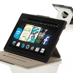 ForeFront Cases® New Kindle Fire HDX 8.9" Rotating Leather Case Cover / Stand WILL ONLY FIT All-New Kindle Fire HDX 8.9" Tablet November 2013 with Magnetic Auto Sleep Wake Function + Stylus Pen ForeFront Cases® New Kindle Fire HDX 8.9" Rotating Leather Case Cover / Stand WILL ONLY FIT All-New Kindle Fire HDX 8.9" Tablet November 2013 with Magnetic Auto Sleep Wake Function + Stylus Pen