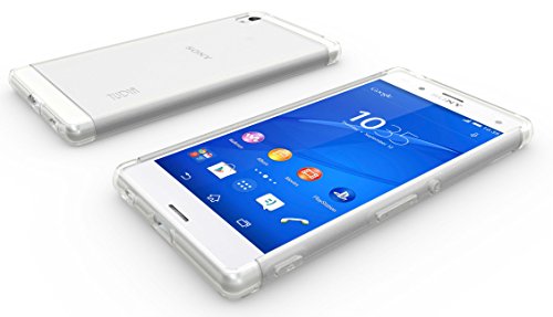 TUDIA Ultra Slim LITE TPU Bumper Protective Case for Sony Xperia Z4 Smartphone (Not Compatible with Sony Xperia Z4 Tablet) (Frosted Clear) TUDIA Ultra Slim LITE TPU Bumper Protective Case for Sony Xperia Z4 Smartphone (Not Compatible with Sony Xperia Z4 Tablet) (Frosted Clear)
