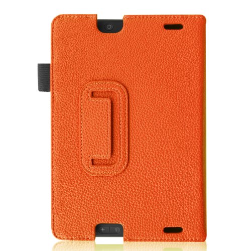 Fintie Kindle Fire HD 7" (2013 Old Model) Slim Fit Folio Case with Auto Sleep / Wake Feature (will only fit Amazon Kindle Fire HD 7, Previous Generation - 3rd), Orange Fintie Kindle Fire HD 7" (2013 Old Model) Slim Fit Folio Case with Auto Sleep / Wake Feature (will only fit Amazon Kindle Fire HD 7, Previous Generation - 3rd), Orange