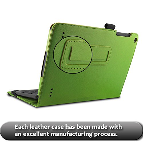 Infiland Linx 1010B / Linx 1010 10.1-Inch Tablet Case Cover- Folio PU Leather Slim Stand Case Cover for Linx 1010B 10.1 Inch Windows 10 Tablet With Keyboard Bundle And Compatible with Linx 1010 10.1-Inch Tablet (Tablet and Keyboard are NOT included)(Green) Infiland Linx 1010B / Linx 1010 10.1-Inch Tablet Case Cover- Folio PU Leather Slim Stand Case Cover for Linx 1010B 10.1 Inch Windows 10 Tablet With Keyboard Bundle And Compatible with Linx 1010 10.1-Inch Tablet (Tablet and Keyboard are NOT included)(Green)