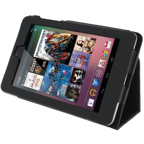 iGadgitz Black 'Ergo-Portfolio' PU Leather Case Cover for Google Nexus 7 2012 1st Generation Android 4.1 Tablet 8GB 16GB. With Sleep Wake Function (NOT suitable for the 2nd Generation August 2013) iGadgitz Black 'Ergo-Portfolio' PU Leather Case Cover for Google Nexus 7 2012 1st Generation Android 4.1 Tablet 8GB 16GB. With Sleep Wake Function (NOT suitable for the 2nd Generation August 2013)