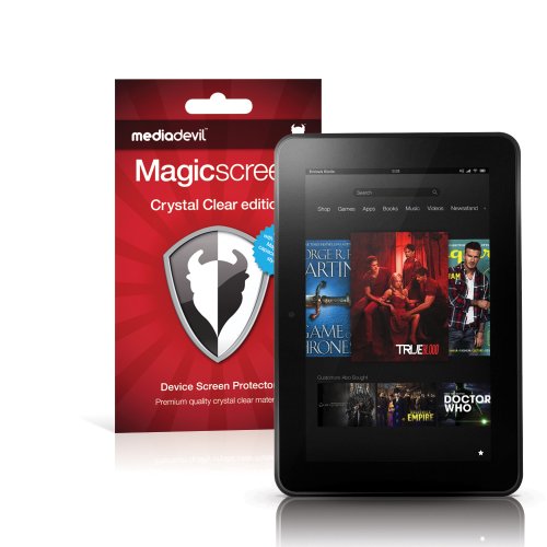Amazon Kindle Fire HDX 8.9" Screen Protector, MediaDevil Magicscreen Crystal Clear (Invisible) Edition - (2 x Protectors) Amazon Kindle Fire HDX 8.9" Screen Protector, MediaDevil Magicscreen Crystal Clear (Invisible) Edition - (2 x Protectors)