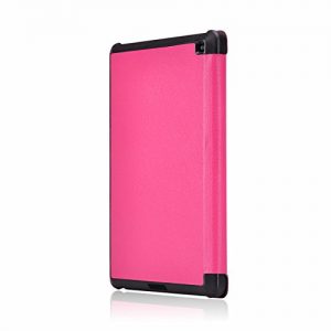 Fire HD 6 Case - Exact Amazon Fire HD 6 Case [SLENDER Series] - Ultra Slim Lightweight Smart-Shell Stand Case for Amazon Kindle Fire HD 6 (2014) Hot Pink